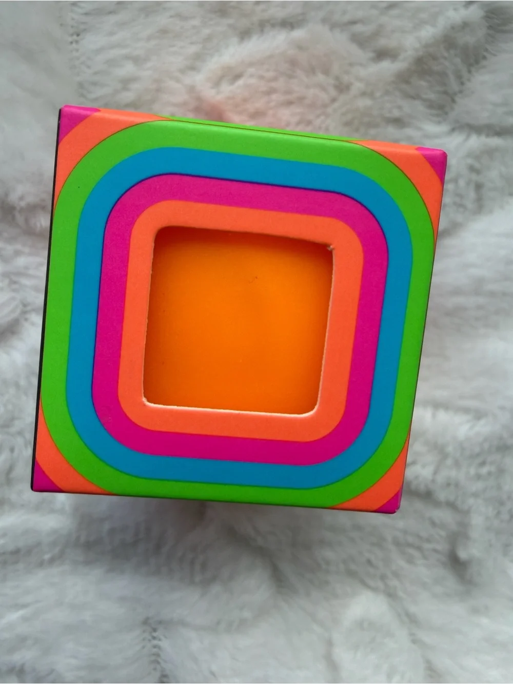 🧡🧊 **NIB – ORANGE NEEDOH COOL CUBE MINI SQUISHY!** 🧊🧡